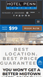 Mobile Screenshot of hotelpenn.com